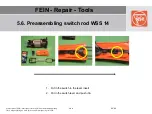 Preview for 42 page of Fein WSS14-125 Repair Information