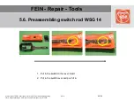 Preview for 43 page of Fein WSS14-125 Repair Information