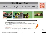 Preview for 44 page of Fein WSS14-125 Repair Information