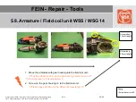 Preview for 45 page of Fein WSS14-125 Repair Information