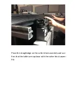 Preview for 8 page of Felder A3-31 Adjustment Manual