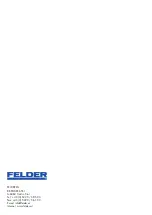 Preview for 48 page of Felder FB 540 User Manual