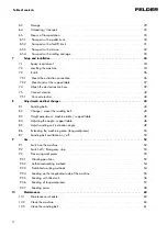 Preview for 4 page of Felder FS 700 K Translation Of The Original Operating Instructions