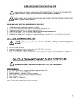 Preview for 15 page of Felker PaverMate PM-15HT Operating Instructions Manual