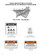 Preview for 6 page of Felker TILE MAGIC TMG-851 Operating Instructions And Parts List Manual