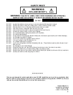 Preview for 9 page of Felker TILE MAGIC TMG-851 Operating Instructions And Parts List Manual