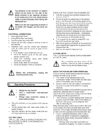 Preview for 12 page of Felker TM-75 Operating Instructions Manual