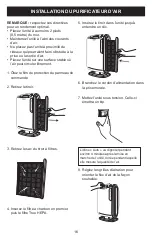 Preview for 16 page of Fellowes AeraMax DX55 Operator'S Manual