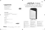 Fellowes AeraMax DX95 Manual preview