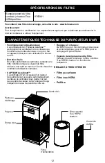 Preview for 12 page of Fellowes AeraMax SE Manual