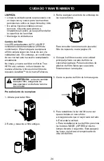 Preview for 24 page of Fellowes AeraMax SE Manual