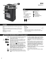 Preview for 40 page of Fellowes Powershred FS -12C Manual