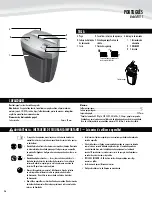 Preview for 36 page of Fellowes Powershred W11C Manual