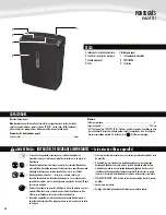 Preview for 36 page of Fellowes POWERSHREDP-28S Instructions Manual