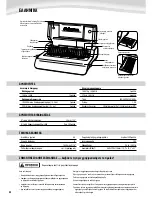 Preview for 50 page of Fellowes Pulsar E 300 Instructions Manual