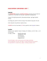 Preview for 2 page of Feltest PowerStrobe Manual