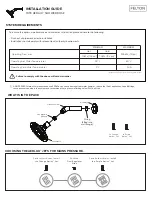 Preview for 1 page of Felton AERLUX TATE Installation Manual