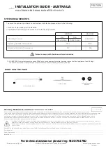 Preview for 1 page of Felton Halo HRHWMCA Installation Manual