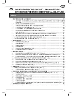 Preview for 43 page of Femi 2200X Use And Maintenance Manual