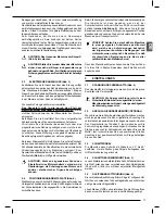 Preview for 21 page of Femi 2201 SPECIAL Instructions For Use And Maintenance Manual