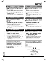 Preview for 133 page of Femi N310 DADG User Manual