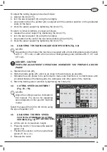 Preview for 35 page of Femi NG120XL Use And Maintenance Manual