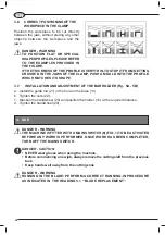 Preview for 36 page of Femi NG120XL Use And Maintenance Manual