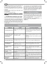 Preview for 29 page of Femi TR-090 Assembly And Operating Manual