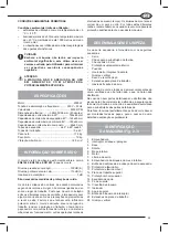 Preview for 60 page of Femi TR-090 Assembly And Operating Manual