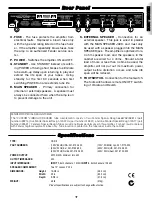 Preview for 7 page of Fender Custom Vibrolux Reverb Operating Instructions Manual