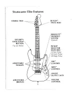 Preview for 4 page of Fender ELITE GUITARS User Manual