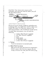 Preview for 15 page of Fender ELITE GUITARS User Manual