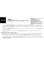 Preview for 39 page of Fender Fishman TriplePlay Stratocaster HSS Instruction Manual