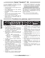 Preview for 10 page of Fender Rumble 100 Operating Instructions Manual