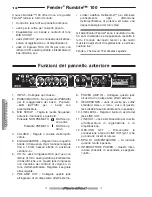 Preview for 12 page of Fender Rumble 100 Operating Instructions Manual