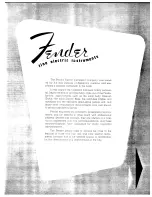 Preview for 2 page of Fender Stratocaster Catalogue