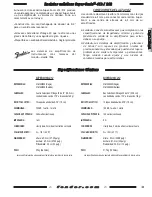 Preview for 3 page of Fender Super-sonic 412 Owner'S Manual