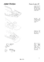 Preview for 11 page of Fenix Classique Team Lotus 49 Manual