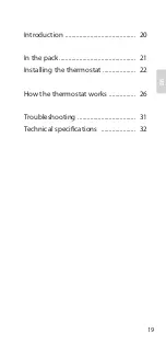 Preview for 21 page of Fenix Therm 105 Manual