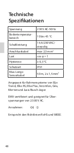 Preview for 50 page of Fenix Therm 105 Manual