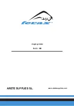 Preview for 13 page of Ferax BAG-900 Manual