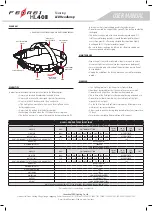 Preview for 2 page of Ferei HL40 II R User Manual