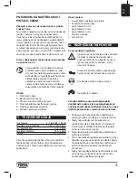 Preview for 35 page of Ferm ATM1044 Original Instructions Manual