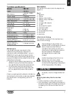 Preview for 7 page of Ferm CDM1112S Original Instructions Manual