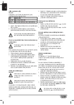 Preview for 42 page of Ferm CDM1118 Original Instructions Manual