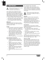 Preview for 8 page of Ferm CRM1045 Original Instructions Manual