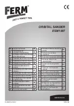 Ferm ESM1007 Original Instructions Manual preview