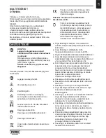 Preview for 75 page of Ferm OTM1004 Original Instructions Manual