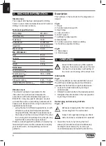 Preview for 4 page of Ferm PDM1050P Original Instructions Manual