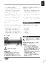 Preview for 5 page of Ferm PSM1027 Original Instructions Manual